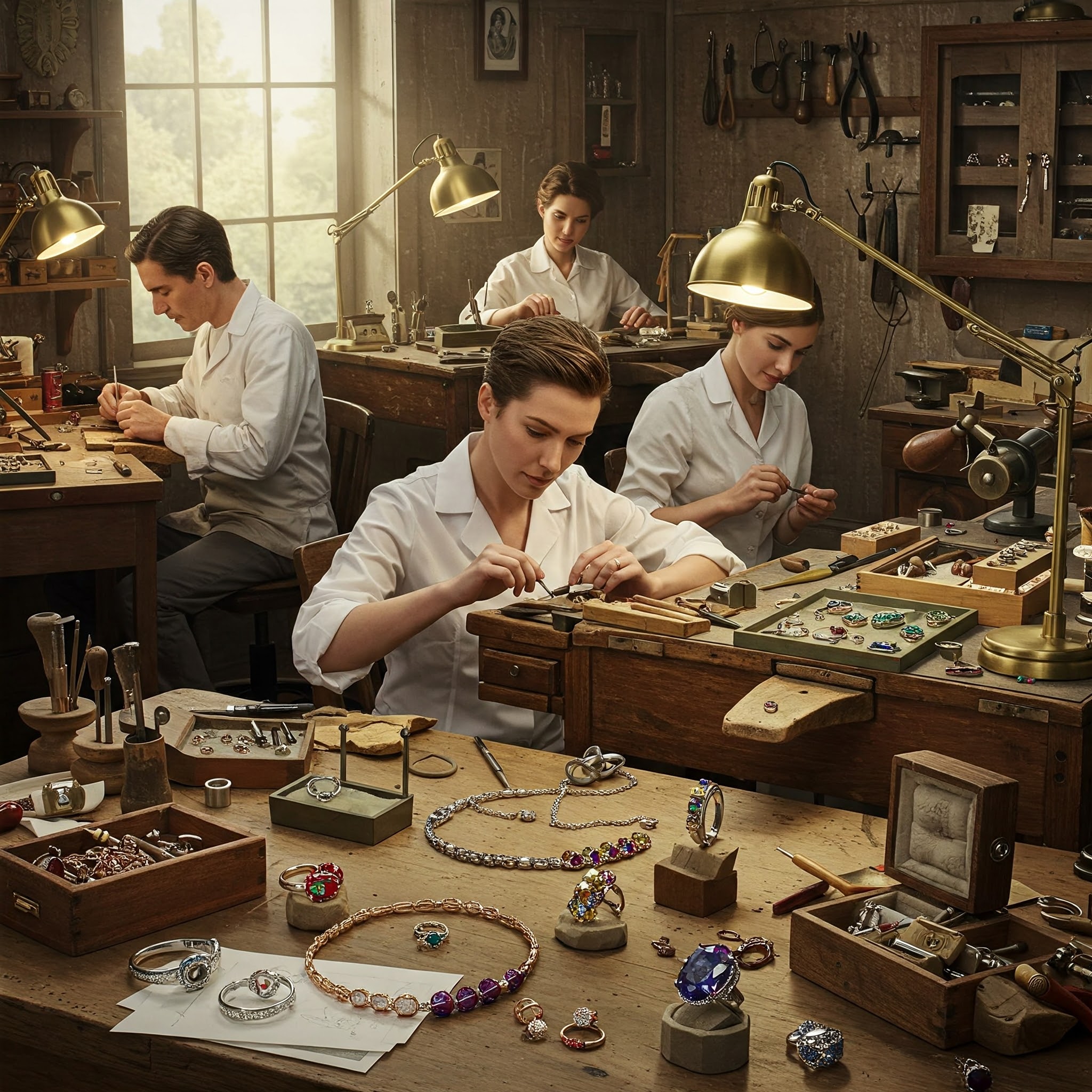 AmeeShree Jewels Workshop Craftsmanship