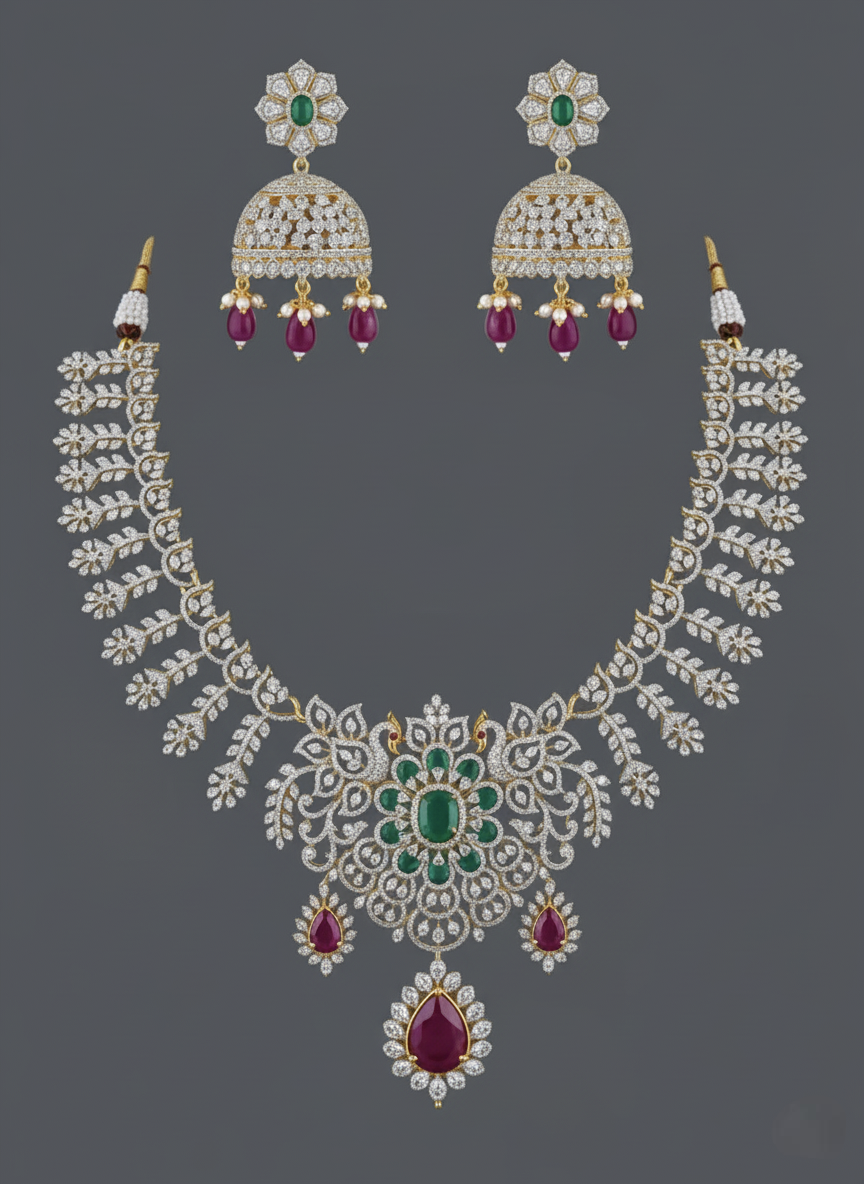 Floral Regal Harmony Necklace